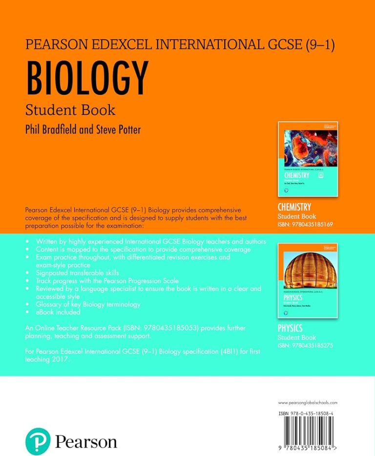 Edexcel International GCSE (9-1) Biology Student Book