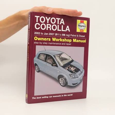 Toyota Corolla Owners Workshop Manual